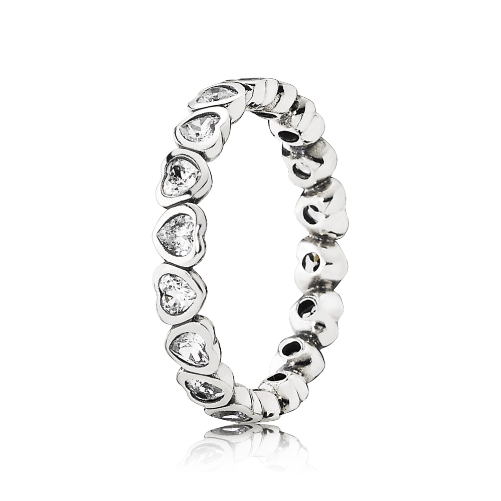 Pandora Forever More Stackable Ring, Clear CZ 190897CZ