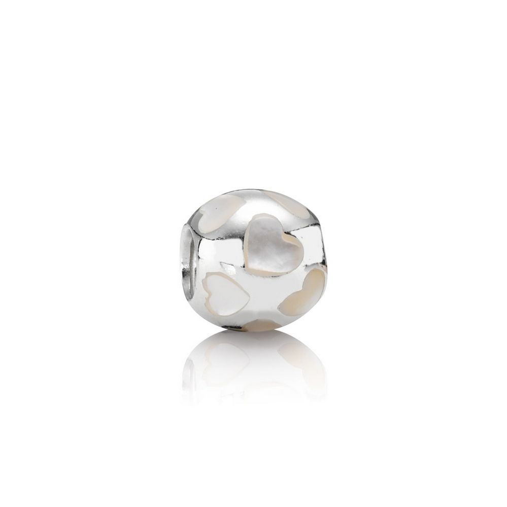 Pandora Love Me Charm, Mother Of Pearl 790398MPW