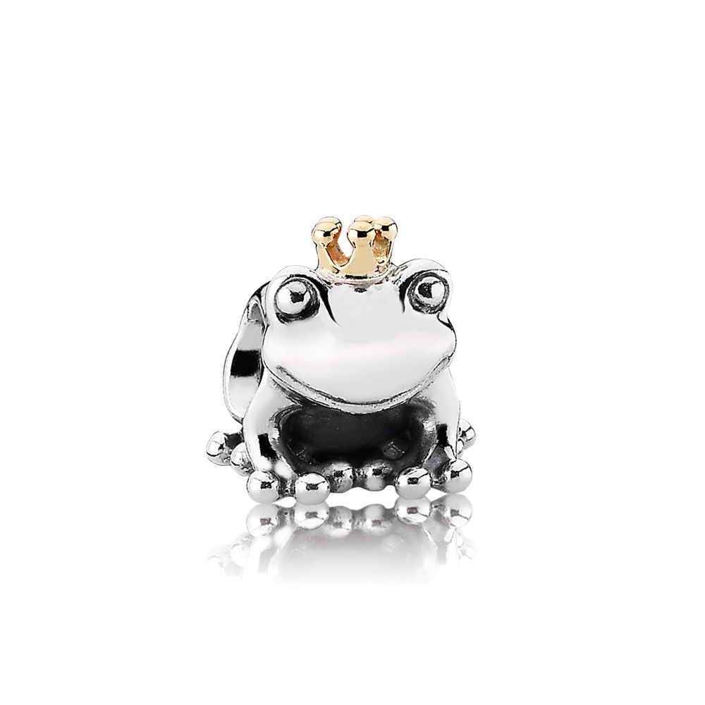 Frog Prince Silver & Gold Charm - PANDORA 791118