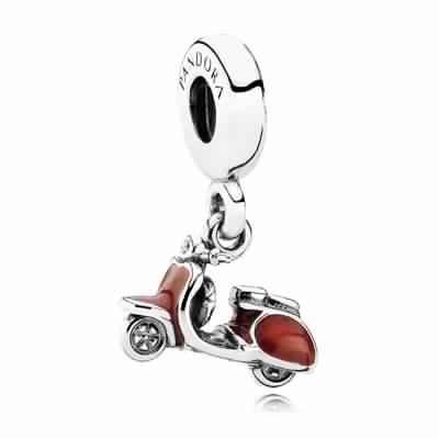 Pandora Love Red Scooter Charm 791140