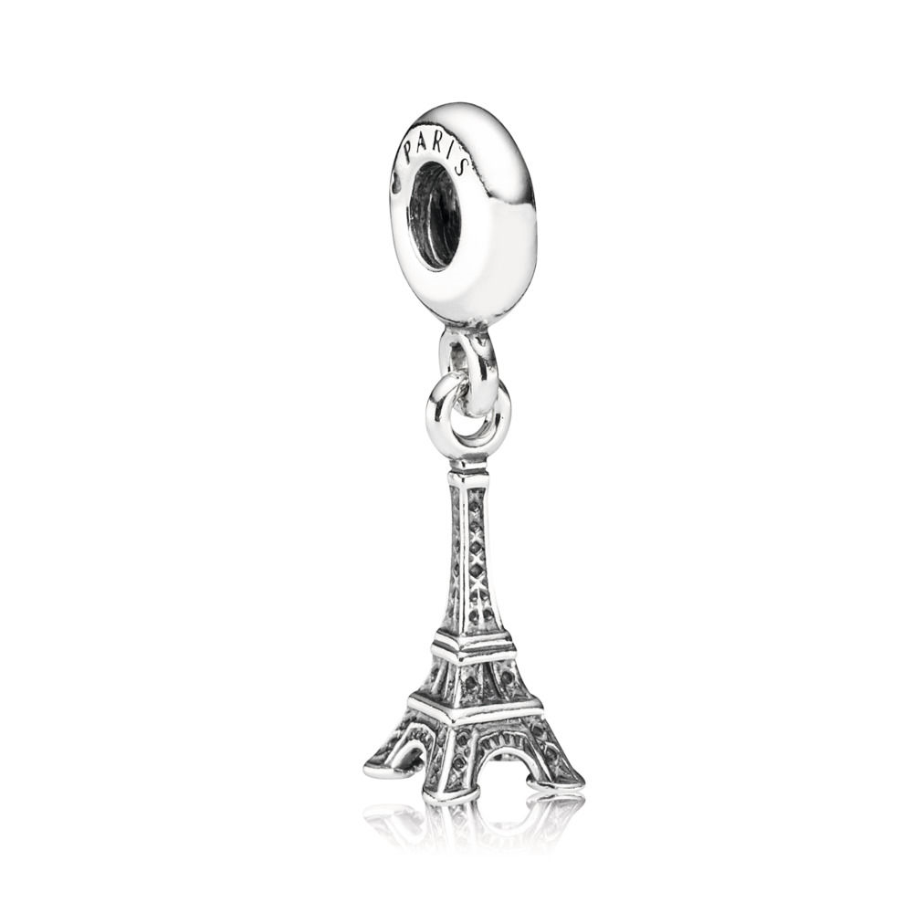 Pandora Eiffel Tower Paris Hanging Silver Charm - PANDORA 791302