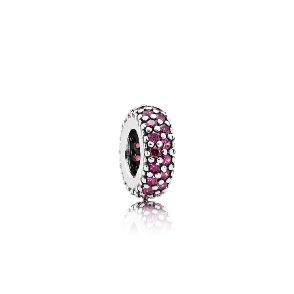 Pandora Inspiration Within Spacer, Red CZ 791359CZR