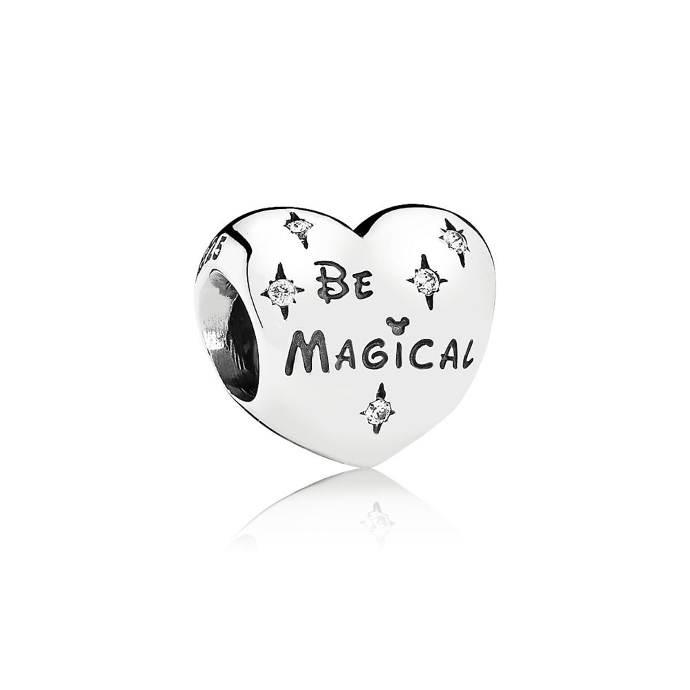 Disney Be Magical Heart Charm 791439CZ