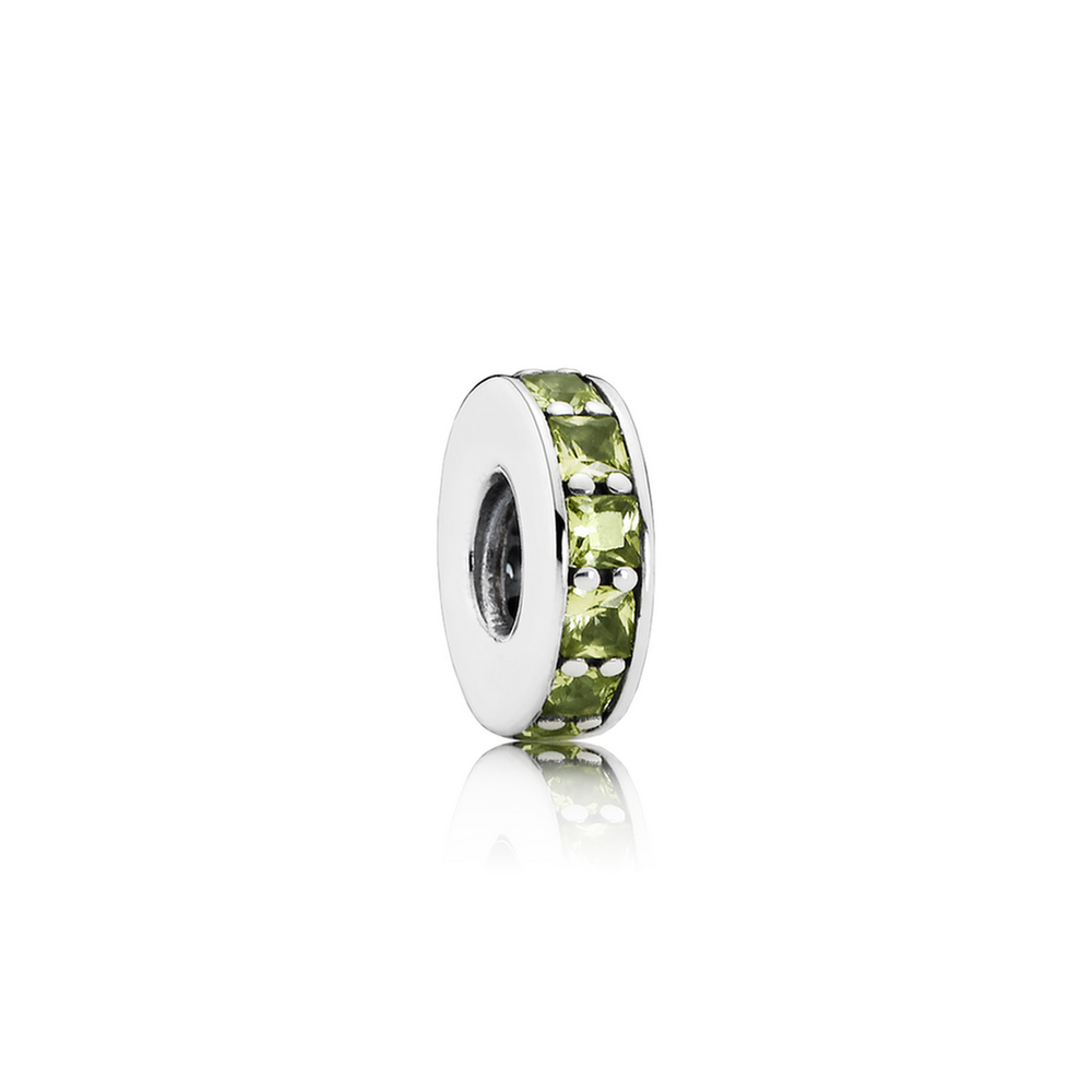 Eternity Spacer, Olive Green Crystal 791724NLG