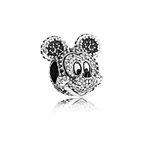 PANDORA Disney Sparkling Mickey Portrait Charm 791795nck 791795N
