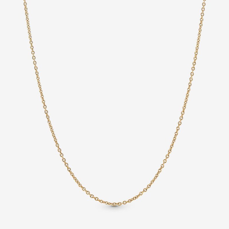 Classic Anchor Chain Necklace Gold 550331