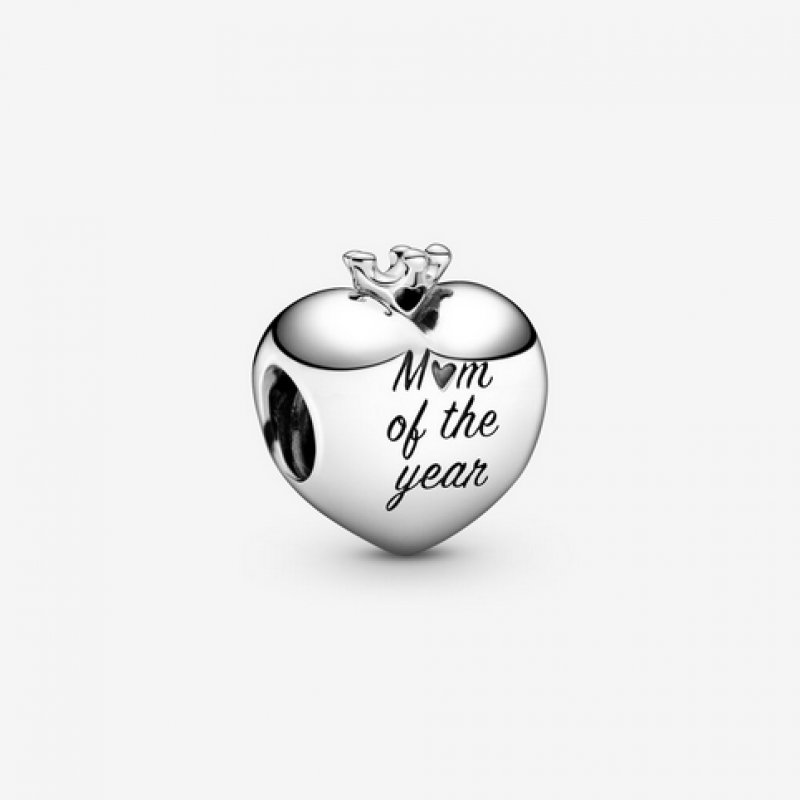 Mom Of The Year Heart Charm 798823C00