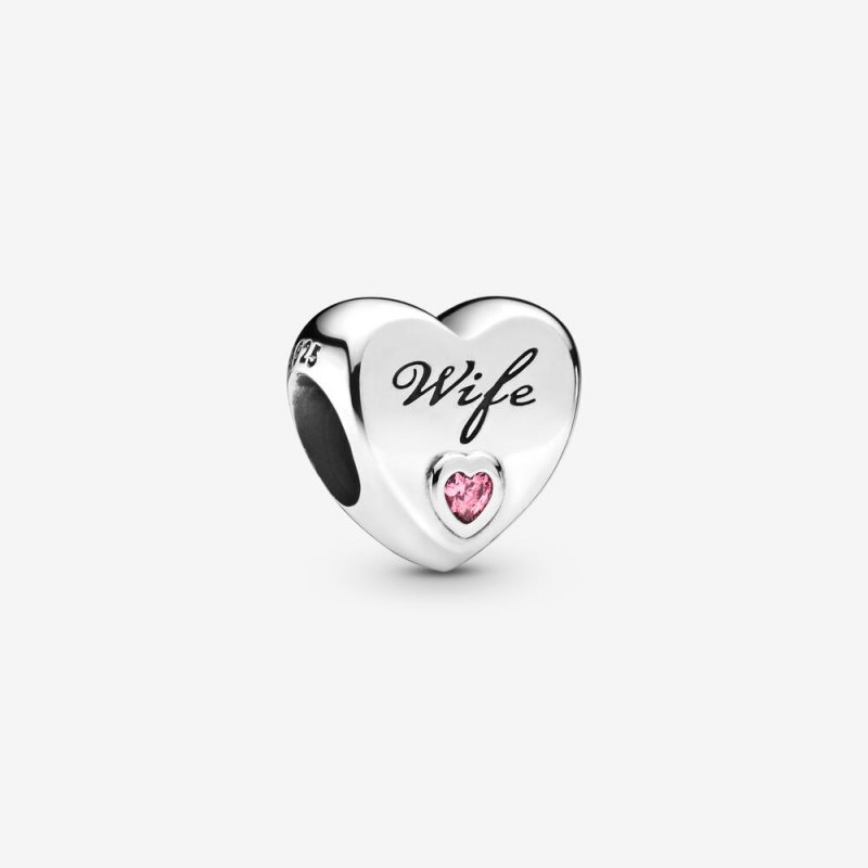 Wife Love Heart Charm 798249PCZ