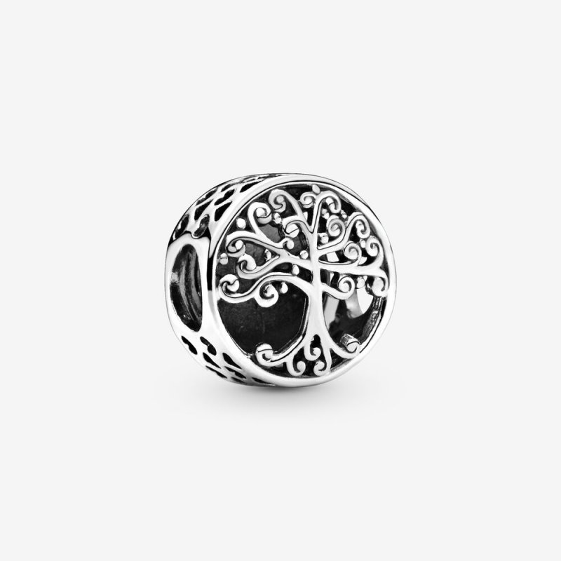 Openwork Family Roots Charm Sterling silver 797590