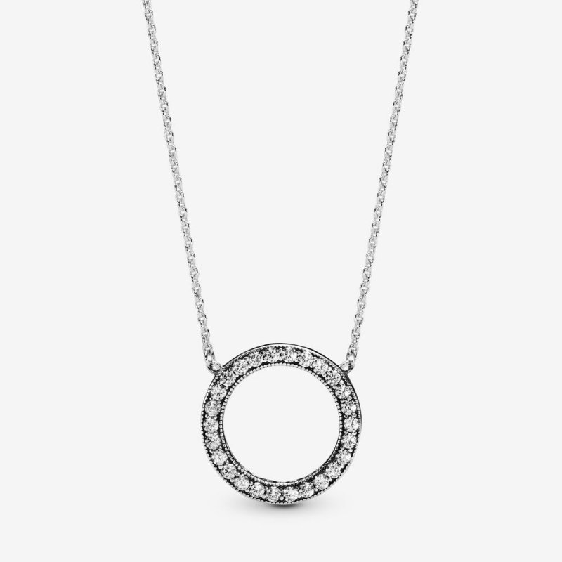 Circle of Sparkle Necklace 590514CZ