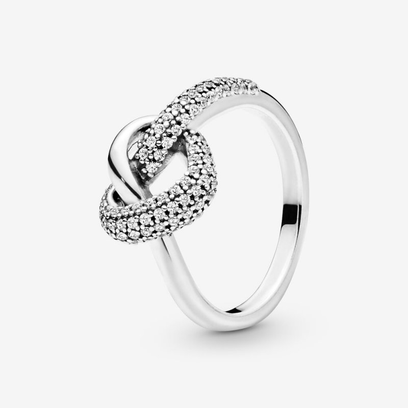 Knotted Heart Ring 198086CZ