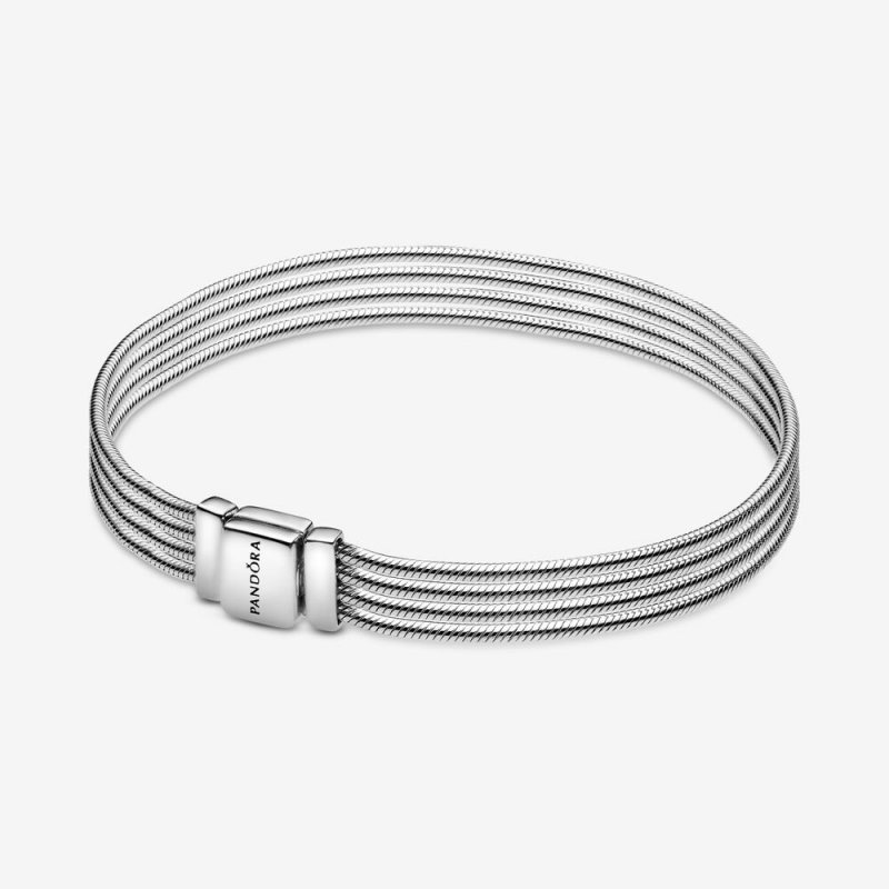 Pandora Reflexions Multi Snake Chain Bracelet Sterling silver 597943