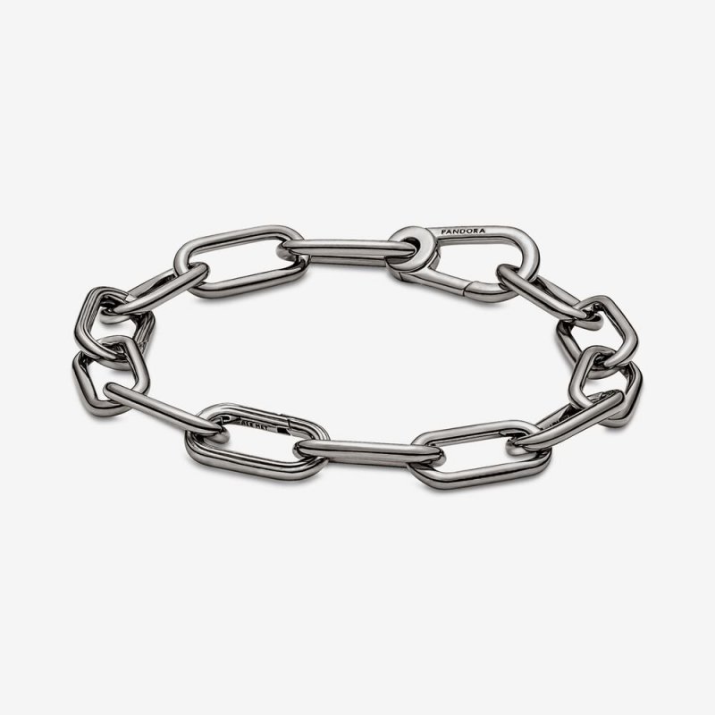 Pandora ME Link Chain Bracelet Ruthenium plated 549588C00